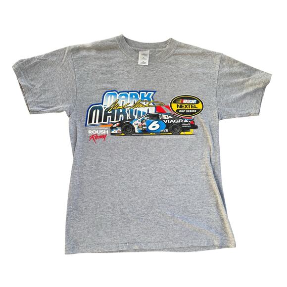 NASCAR Mark Martin #6 Roush Racing Tshirt Medium - Picture 1 of 7